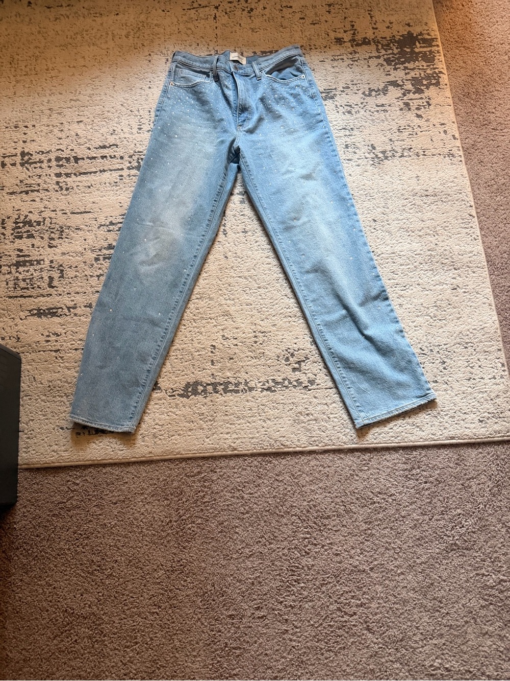 Classic Light Blue Women's Straight-Leg Jeans
